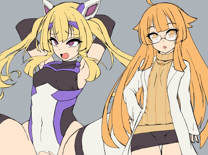 顔を描き直して変身も増やした、変身は乳も盛ったやつ描いた。 