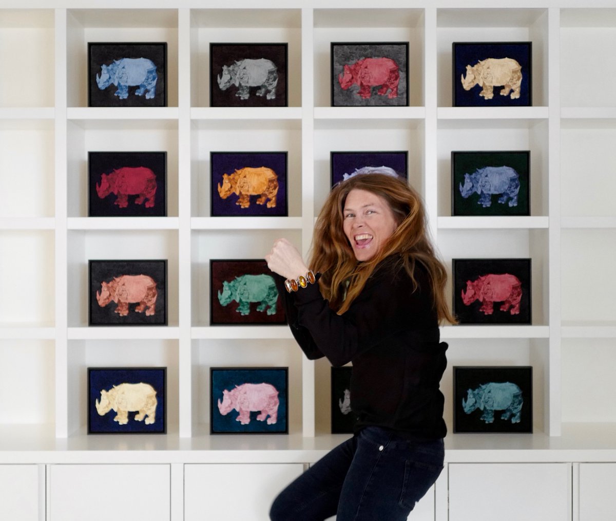 Dedichen10's tweet photo. #WorldAnimalDay is today! 
I fight for the rhinos and support the Lewa Rhino Conservation Project in Kenya with the sale of my Rhino series consisting of 16 exclusive pigment prints, based on Dürer's Rhinoceros from 1515. 
#dedichenpigmentprints. https://t.co/skpfk5nwTK https://t.co/UjcARN8Mfa
