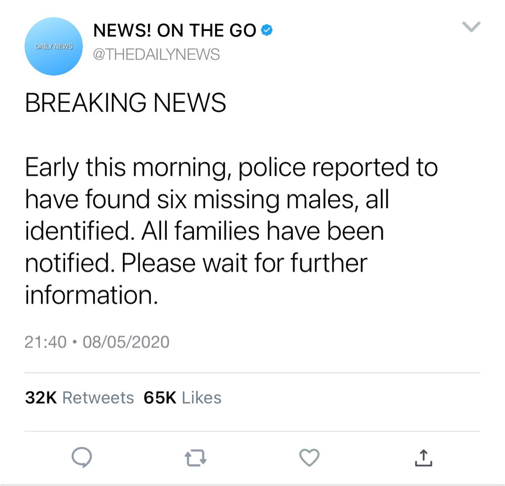 — breaking news