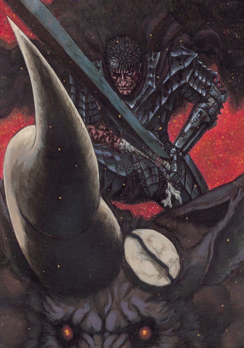 Berserk Vol. 32 Cover: “Torn Battlefield”