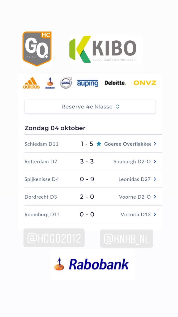 HCGO2012's tweet image. HCGO Dames 1 wint ruim van HCS en stijgt in de rangschikking (uitslag 1-5)  @KNHB_NL @Rabobank @KIBOAccountants