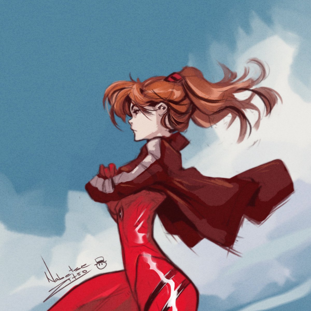 NabetseZitro's tweet photo. 0_Ó "Fly Me to the Moon~~~"
#AsukaLangley #Asuka #EvangelionNetflix #Shinji #EVANGELION25TH #CLIPSTUDIOPAINT https://t.co/lRfahbBKYn