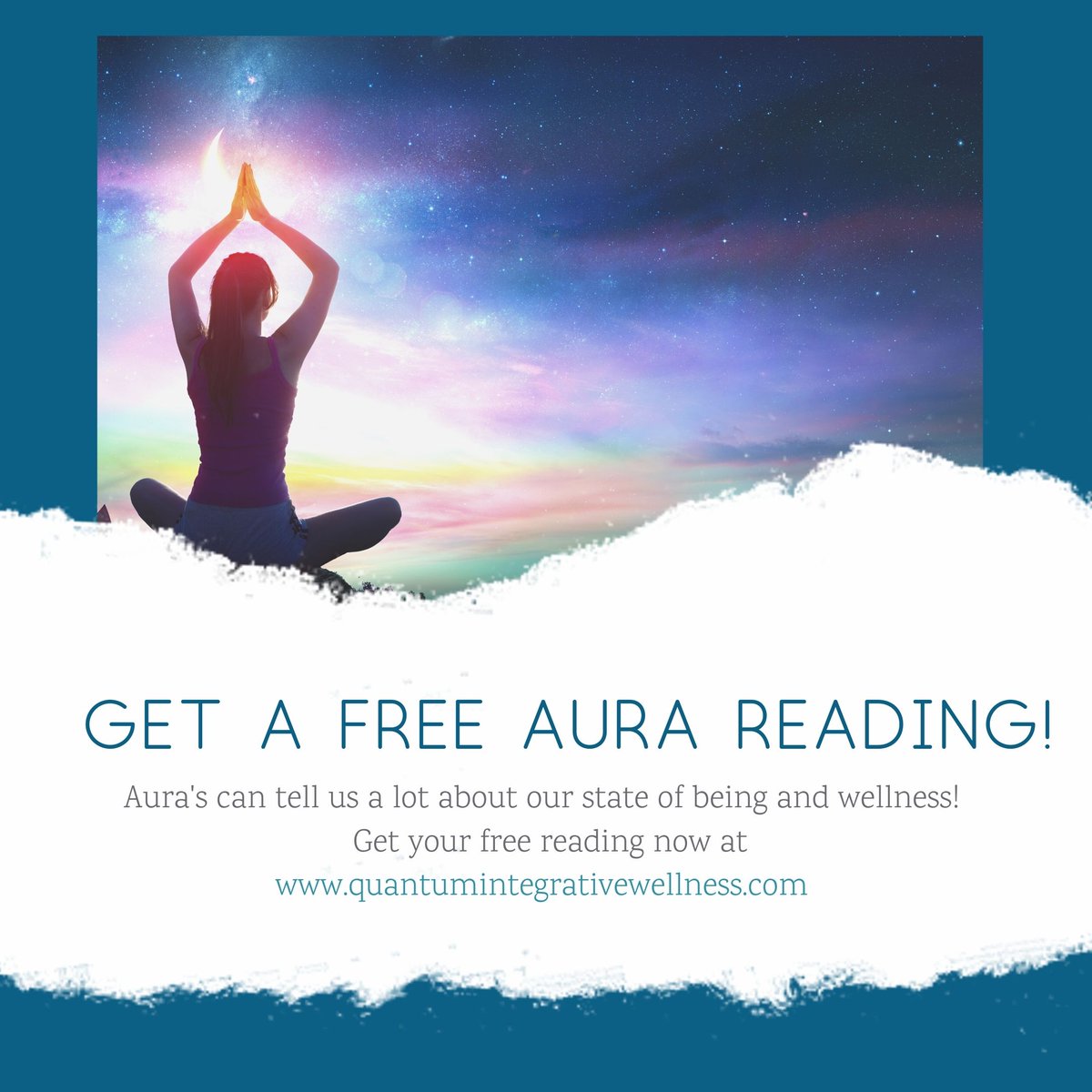 Visit our new website and sign up for a free aura reading!
(One per person please!)
QuantumIntegrativeWellness.com