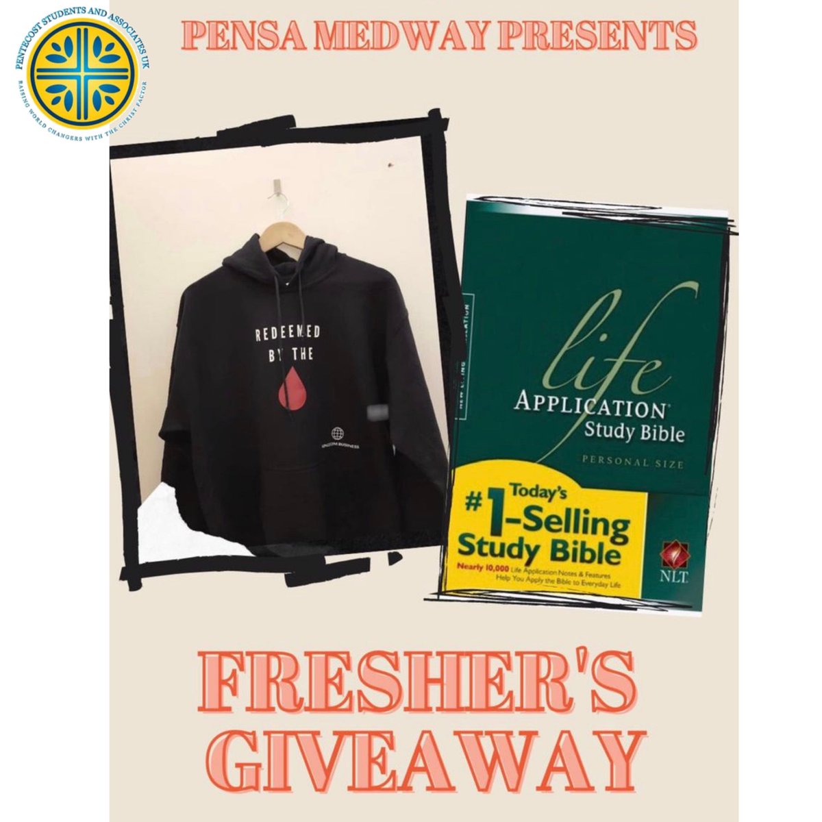 Did someone say GIVEAWAY?! That’s right, PENSA Medway will be doing a freshers giveaway at our meet and greet on Wednesday 7th October.                                                 We’ve got some essential freshers merchandise that’s up for grabs. Make sure you don’t miss your