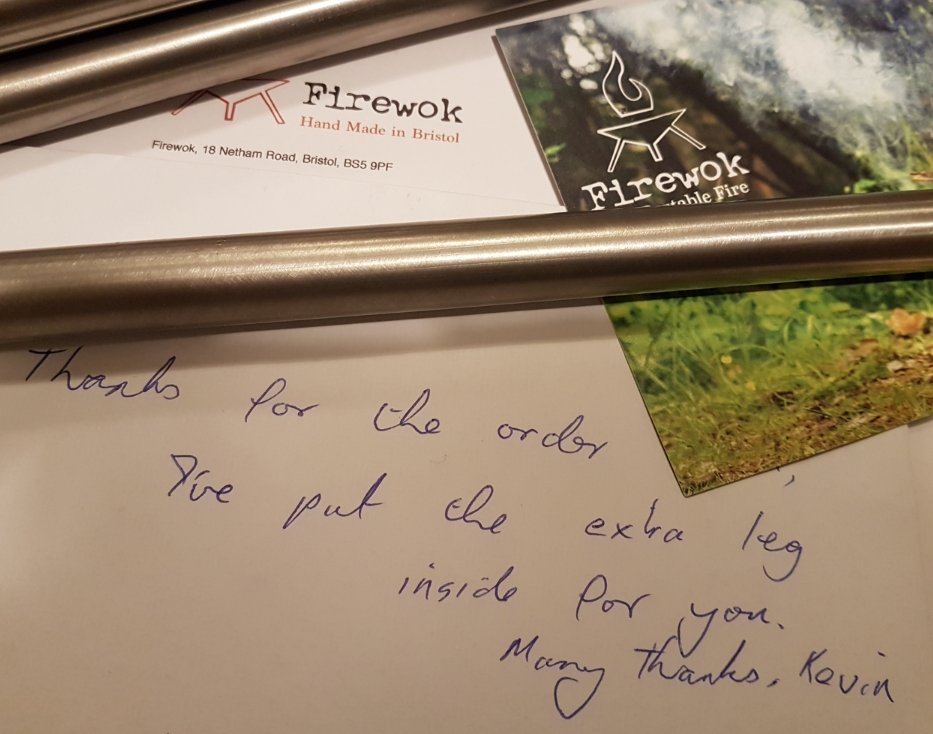 unfinalised's tweet photo. Ah this is a ❤warmer. Autumn restrictions tipped the balance: finally invested in a firewok from @BristolFirewok. Reminded me of special birthday gift to a mate 14 yrs ago. She lost one if its legs &amp; hasn't been able to use it of late. Now she can. Nice one Kevin
#WinterIsComing https://t.co/whLMurdd5m