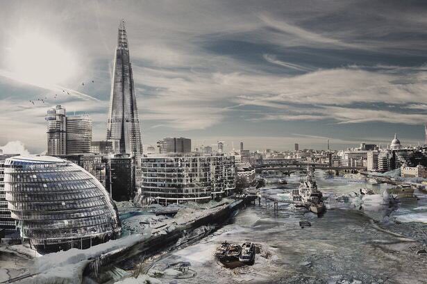 AerosolizeX's tweet photo. @Carbongate @Reeben18 @Over400ppm @iceagereentry @ICE_ARMADA @DawnTJ90 @OmenNecrofis @CraigM350 @dbirch214 @enzoilragu Central London by 2030 scientists say... A modern day textbook example of #TDAT. https://t.co/vBHAXvkrJK