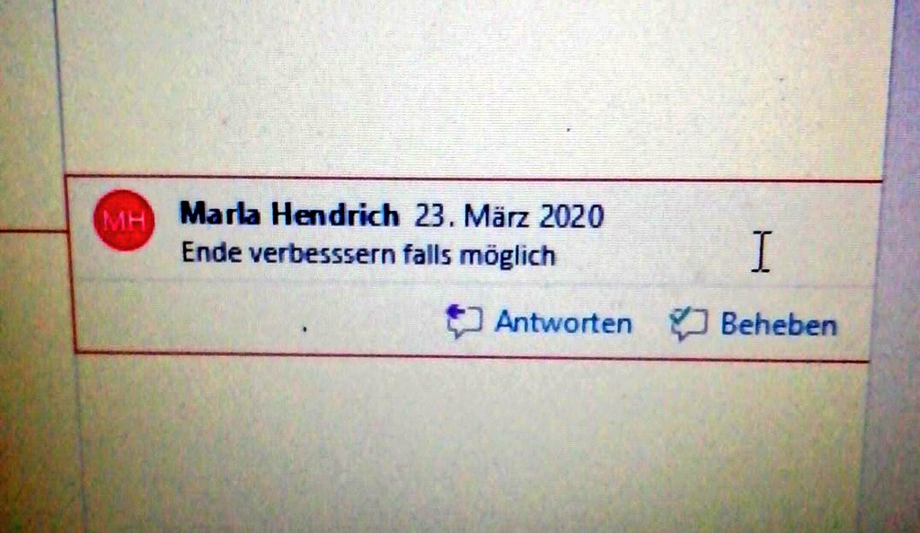 MarlaDawnWrites's tweet photo. Auch gut, wenn man sich ans Überarbeiten setzt und solche Kommentare findet. 😂
Ich gebe dann mal mein Bestes.
Mal gucken, ob das noch zu retten ist... 
#Autorenleben #amediting #amwriting #Hoffnung #Autorinnenleben #ProjectMIC https://t.co/JJJ1jEtmMQ