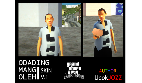 modGTAind's tweet photo. Skin Odading Mang Oleh v1, Download : https://t.co/N06LAJFvvO https://t.co/6F8Ksr0ilW