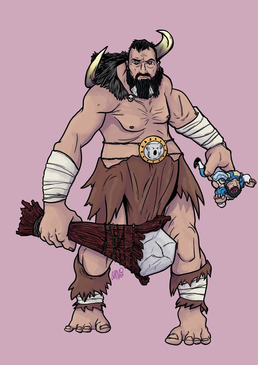 AoSCoach's tweet image. As my gift back to the #WarhammerCommunity for giving me #SonsofBehemat announcement please enjoy me as a Warstomper Gargant by @JonScrivens