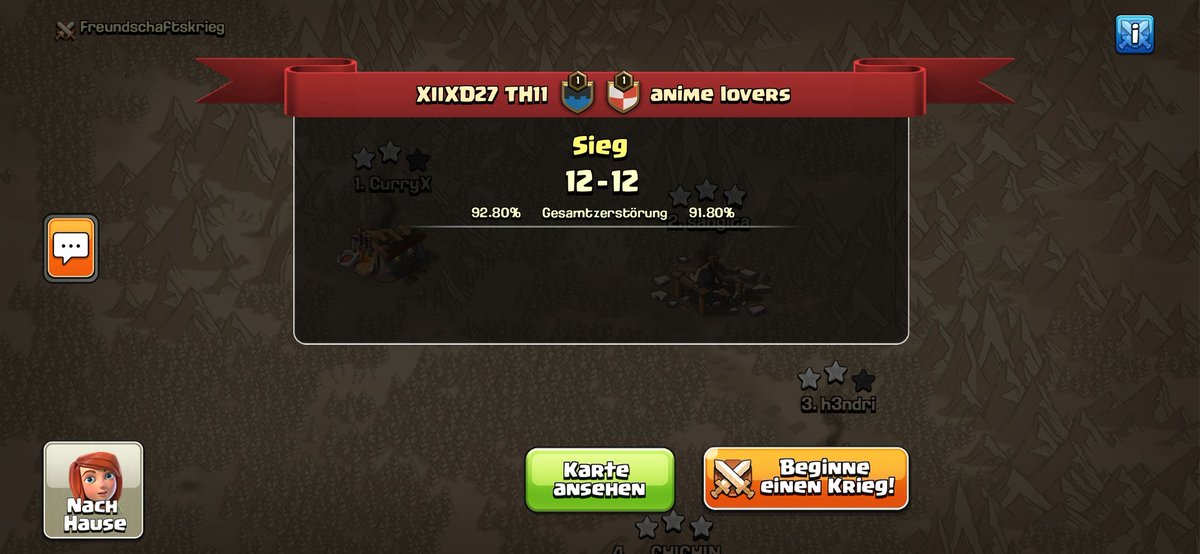 xiixd27's tweet photo. 2nd Match in @champwarleague Th11 Esports🔥
Very intensive match til the end💪
GG #AnimeLovers🍻
Now standing 1-1🔥 https://t.co/d3z4Reg47p