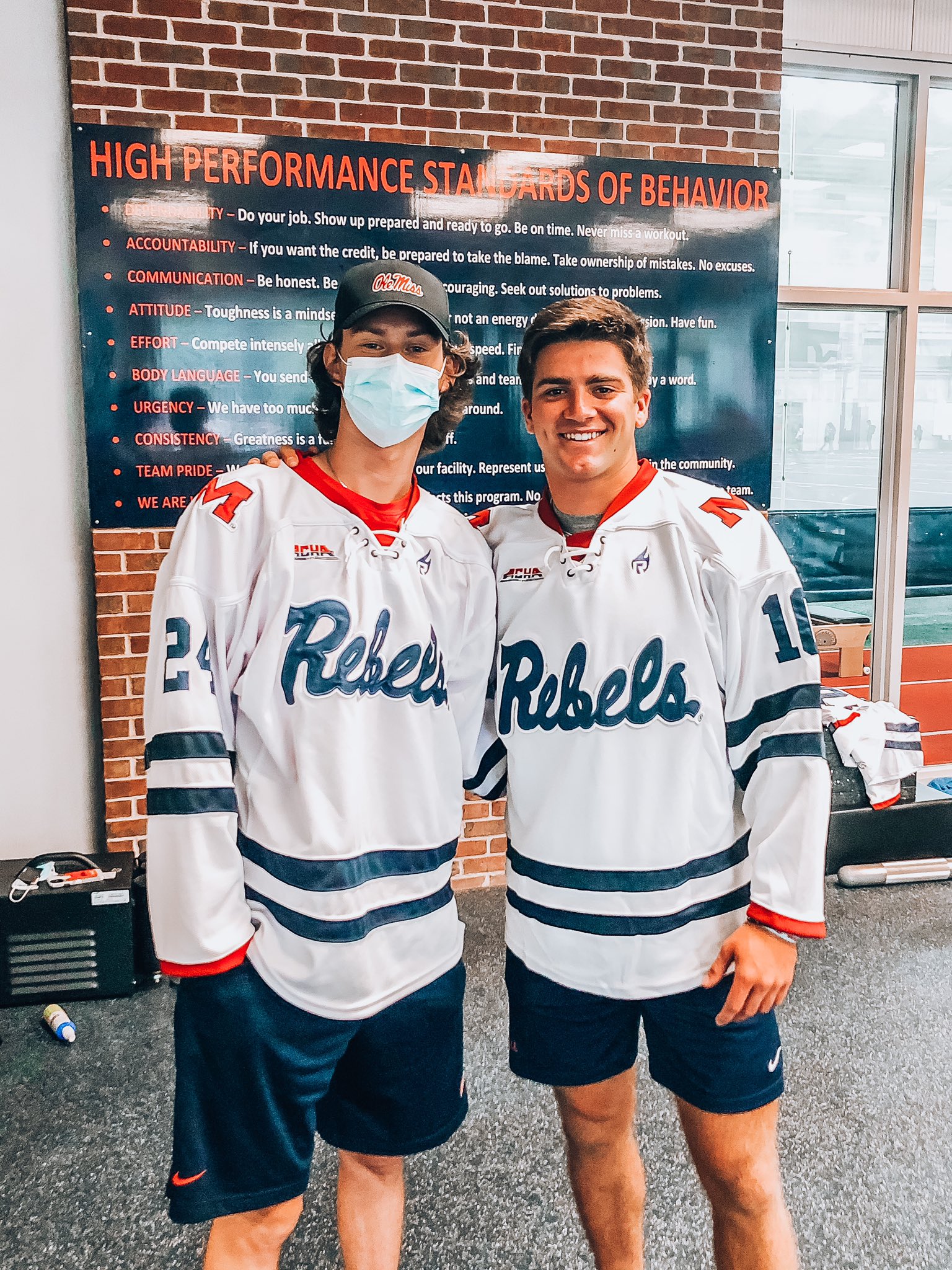 ole miss hockey jersey