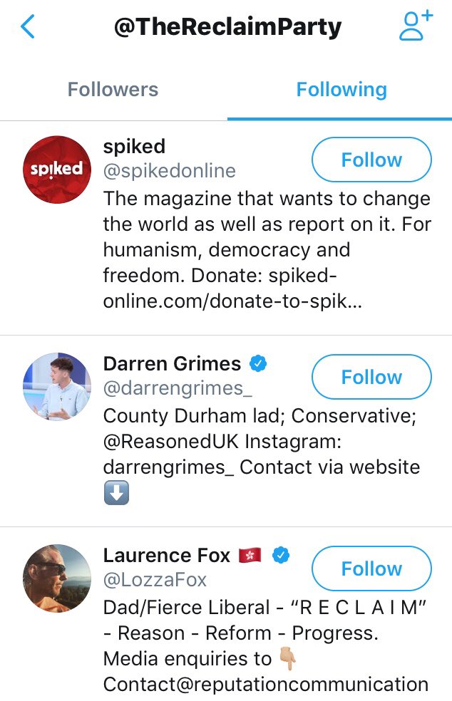 This thread is going to concentrate on these particular first follows: