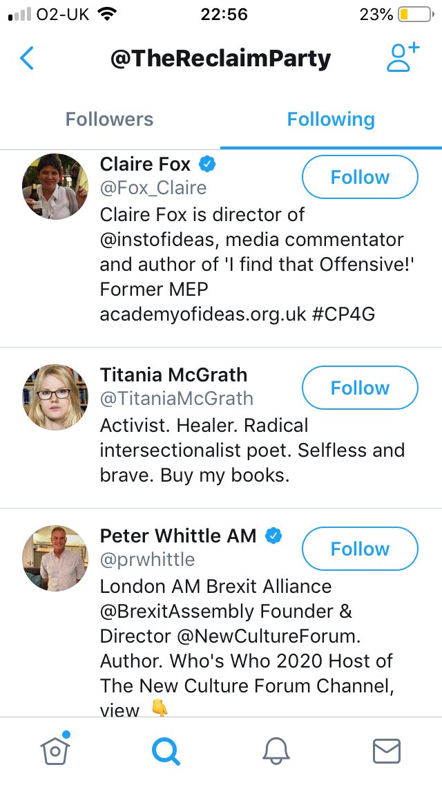 This thread is going to concentrate on these particular first follows: