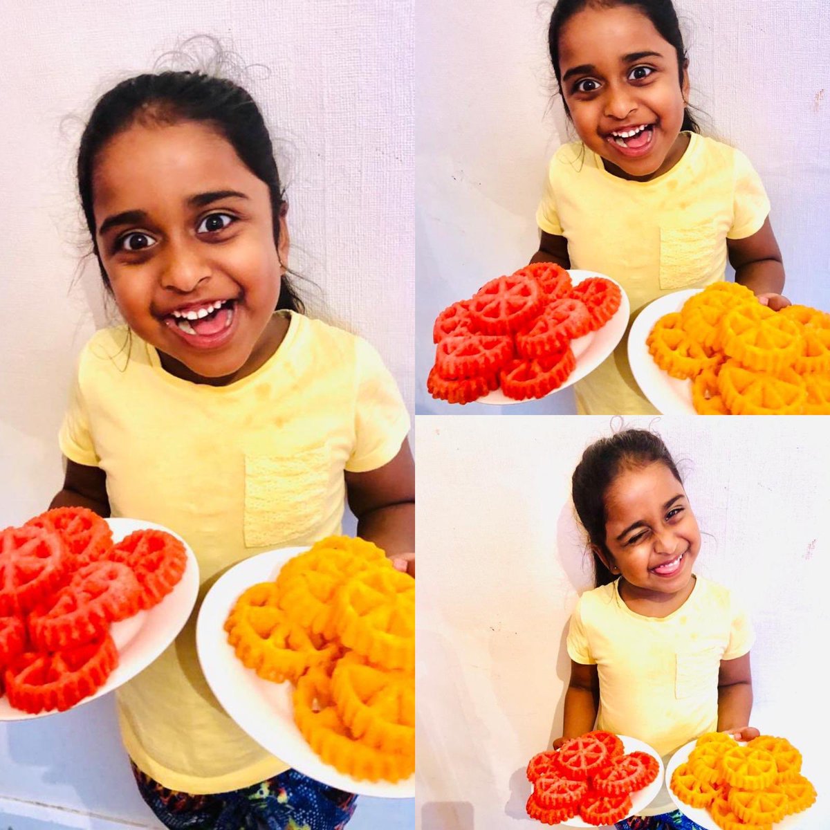 RuwaniImalka's tweet photo. Lineya 1ZJ entry for #readysteadycook @MrsJahanGBS @MissOBrienGBS @GoresbrookSc Sri Lankan traditional dessert yummy crispy KOKIS. https://t.co/kkWRqIDPgk