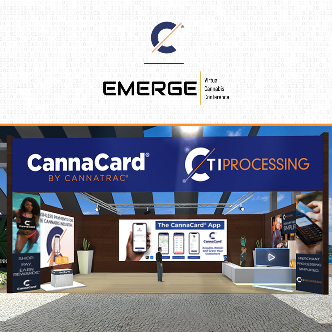 cannatractech's tweet photo. We'd like to give a big thank you to Emerge Virtual Cannabis Conference &amp; Expo for having us, and thank you to everyone who was able to visit our virtual booth!

How many of our followers were able to stop by?

#CannaCard #CannaTrac #CTIProcessing https://t.co/MpZfq0bOhw