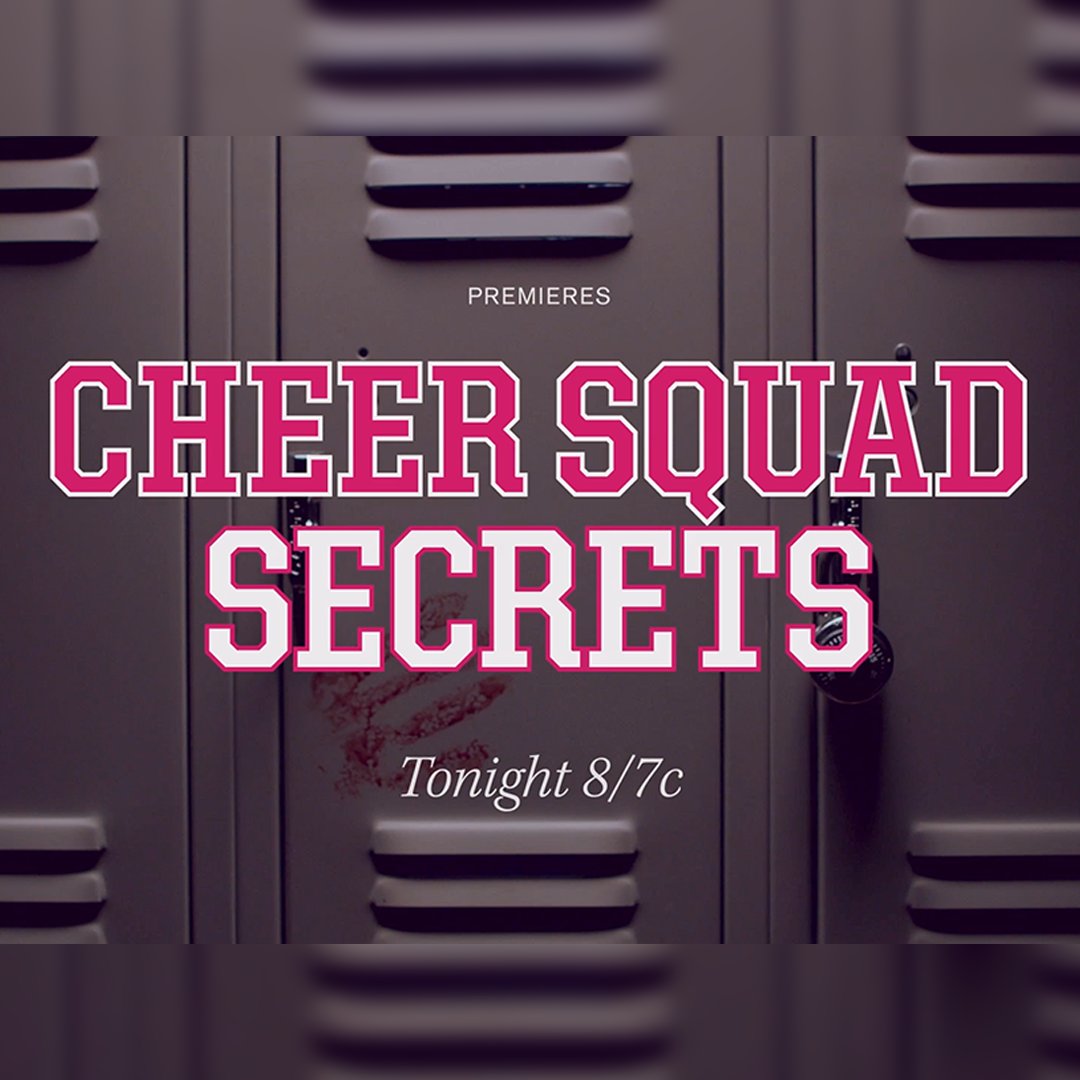 lifetimetv's tweet photo. We are dying to know these cheer secrets, are you? #CheerSquadSecrets starts tonight at 8/7c! #FearTheCheer https://t.co/NgryQkd2Pf