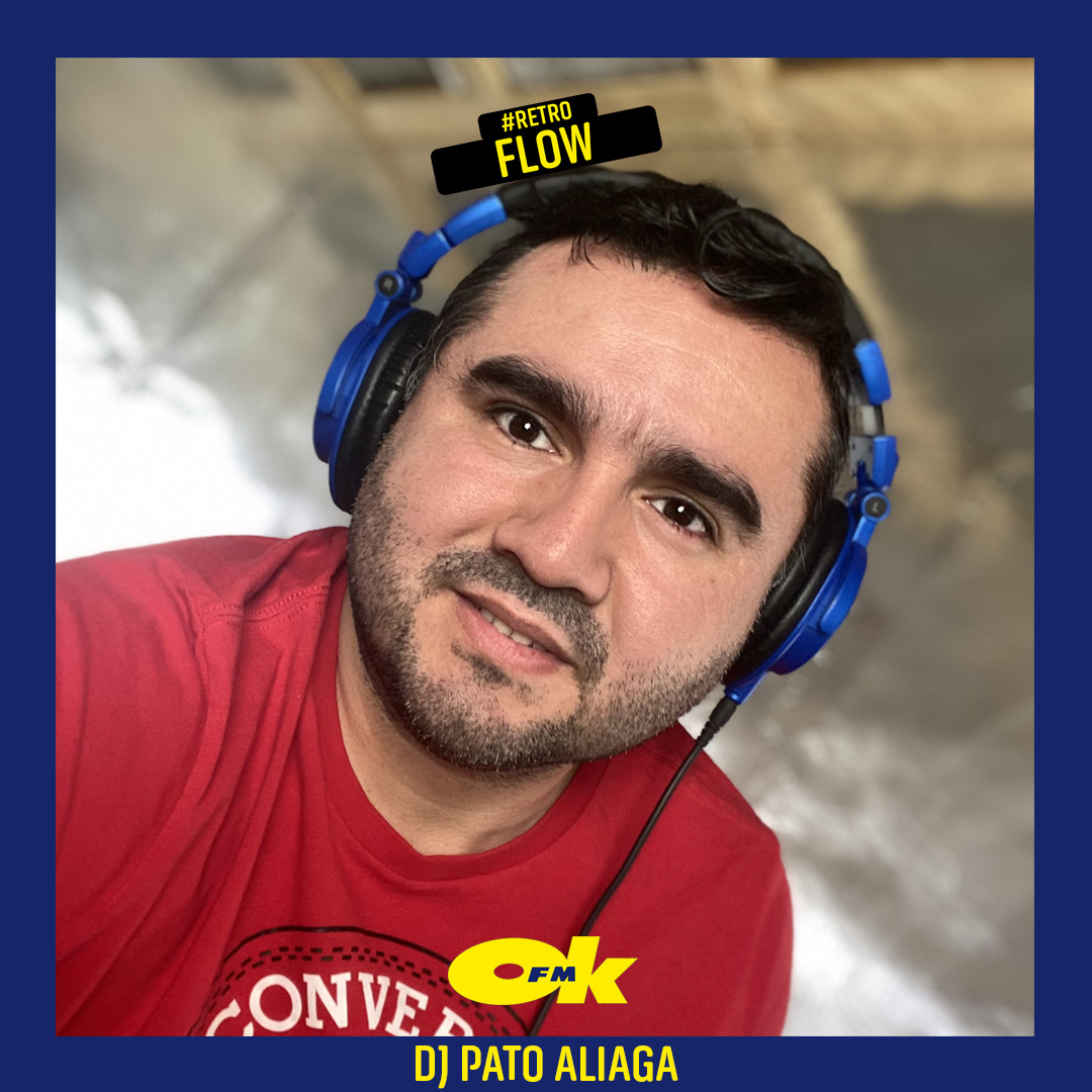 FMOk's tweet photo. Una hora a puro perreo clasico junto a Pato Aliaga 🟡 Iniciamos el #retroflow extended de domingo 🔙 #ponteOk https://t.co/EMr1Litomi
