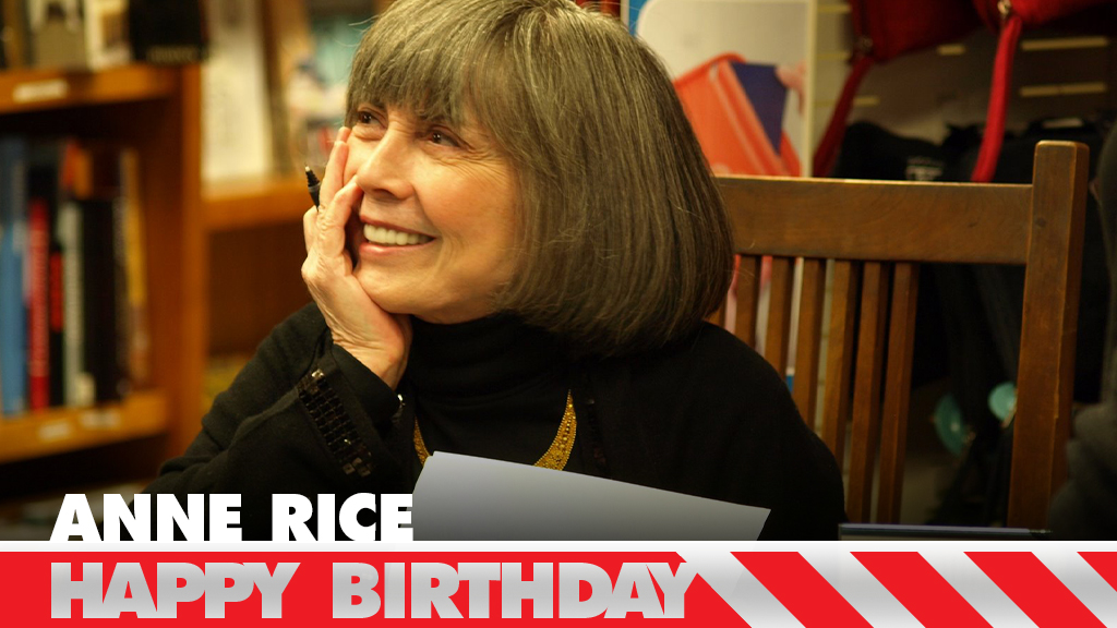 Happy birthday to the vampire queen, Anne Rice!  What is your favorite Anne Rice adaptation? 