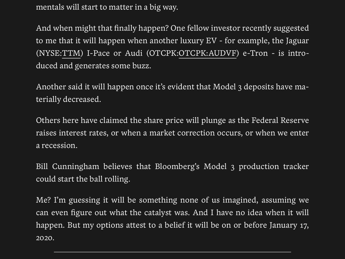 ICannot_Enough's tweet photo. Article, concluded:
TC told everyone he was just there to serve up the charts that Tesla bears wanted to see; to create content tailored to their confirmation bias. He only thought he was joking. 😂🤣 https://t.co/GcZD7nOPVd