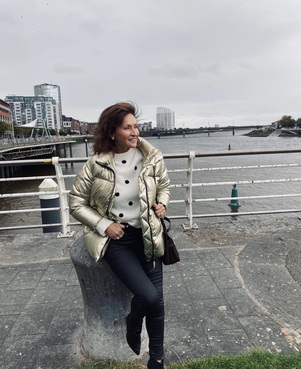 After a beautiful Saturday, a windy Sunday in Limerick by the river Shannon! Celia xx