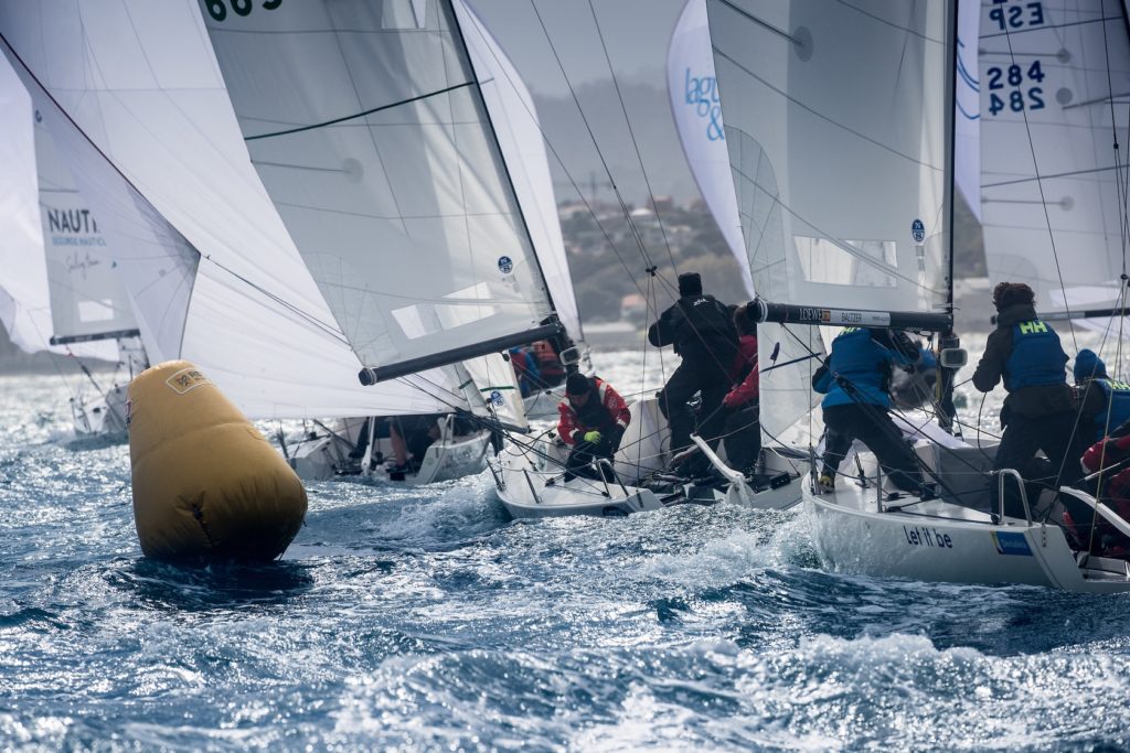 Semana Abanca J70: dominio abrumador del «Noticia» de Santander en el Villalia Open de España en aguas viguesas