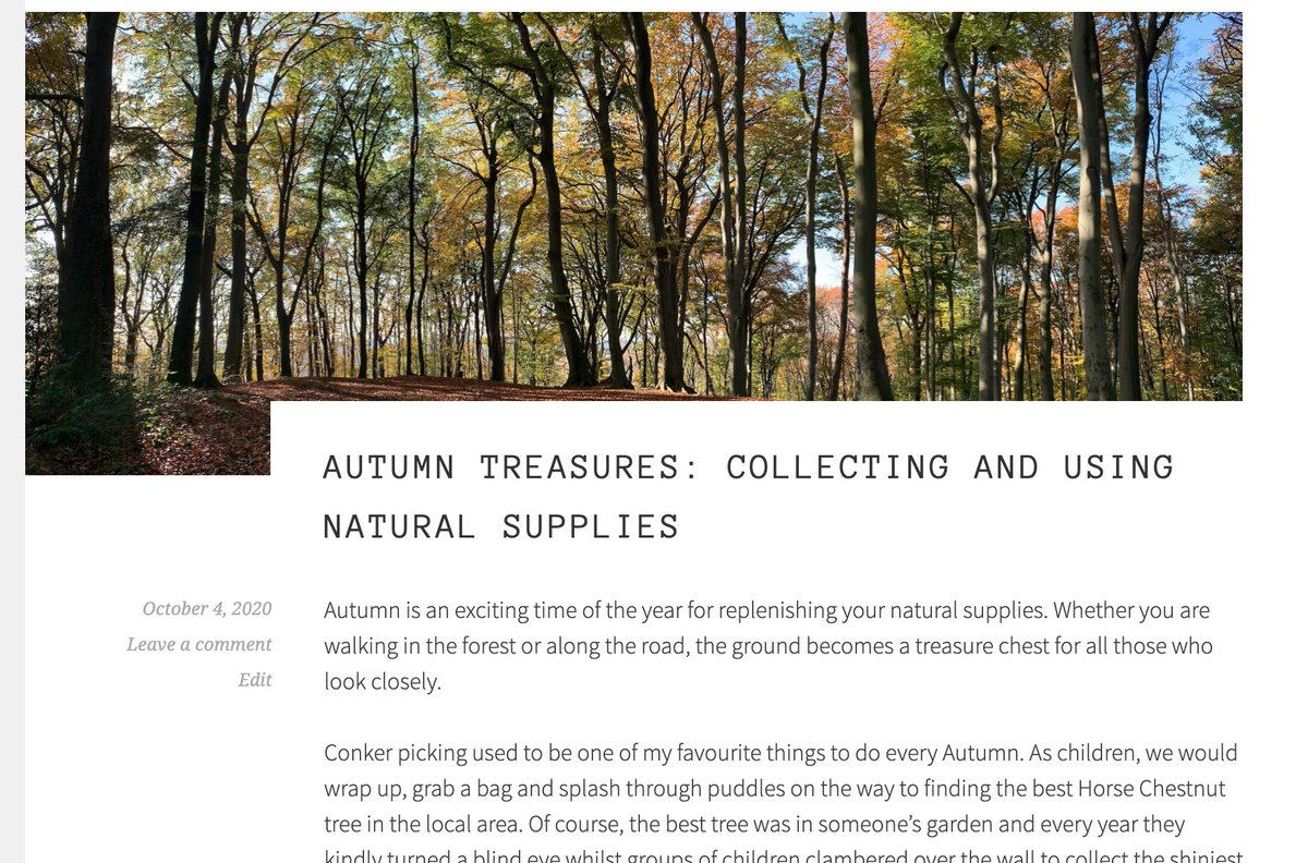 It's 82 days until Christmas which must mean that it's time for some Autumnal inspiration. Grab your buckets and get out there! #outdoorlearning #forestschool #autumn #fall #nature #getoutdoors <a href="/kayleighgoode08/">Kayleigh</a>

outdoorlearninginternational.com/blog-2/