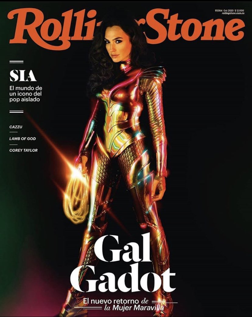 GalGadot's tweet photo. ❤️ Thank you @RollingStoneCol #ww84 https://t.co/Hj99hMhJYn
