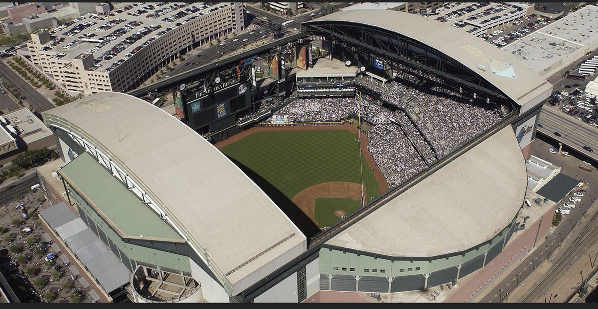 Worst. Chase Field. Rectangular design. This will not be the first time Chase Field and airplane hangar have been used in the same sentence.