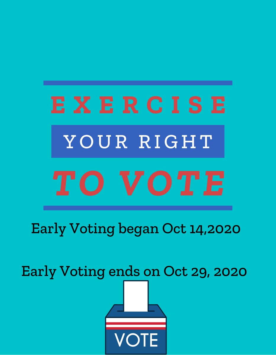PearsonCongress's tweet photo. Your vote COUNTS. Early voting is coming soon!
#VoteErikaStottsPearson
#District8
#WomenLead
#CatchtheblueWave https://t.co/DLgU3cetVj
