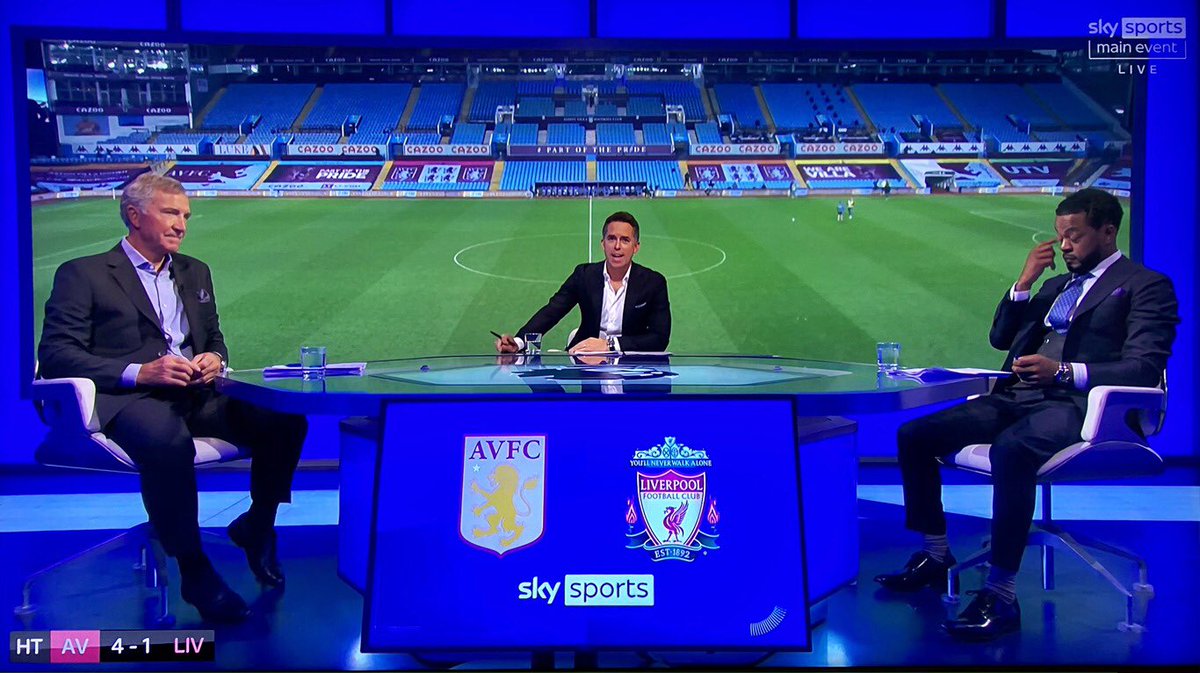 FootballJOE's tweet photo. Souness’ mood has changed https://t.co/gOZoOWVY6k