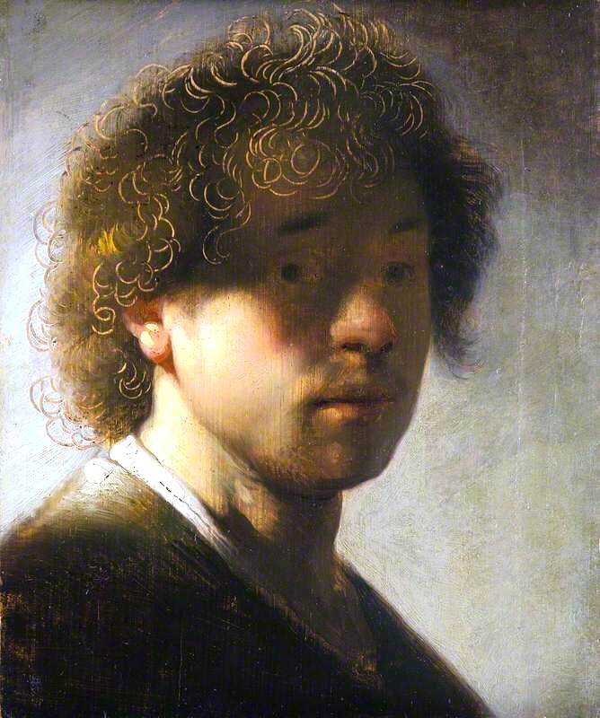 Rembrandt depicted himself throughout his life with an honest openness to the extent that we feel we know him (1627 & 1628). He also painted & drew his mother (1628 & 1629). His approachability led to later groups trying to co-opt him. Even the Nazis tried to claim him!!