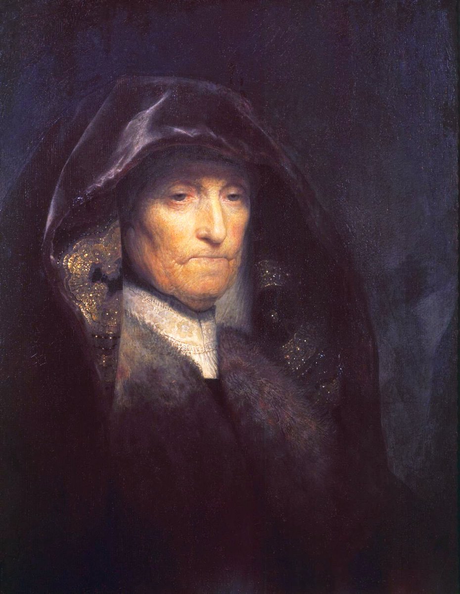 Rembrandt depicted himself throughout his life with an honest openness to the extent that we feel we know him (1627 & 1628). He also painted & drew his mother (1628 & 1629). His approachability led to later groups trying to co-opt him. Even the Nazis tried to claim him!!