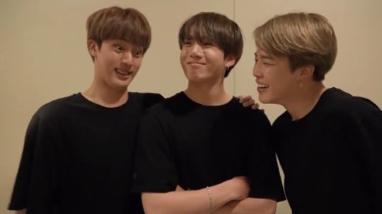 Jinjikook our fave chaotic & serotonin booster trio - a needed thread