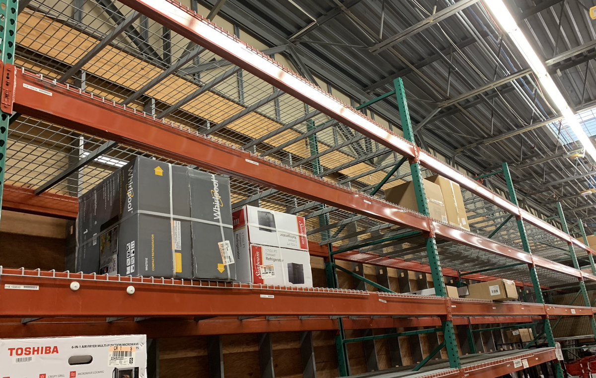 Backroom boot camp underway! Bring on the freight 😁