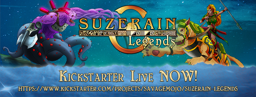 SavageMojo's tweet photo. A might roar of flame and lightning echos throughout the universe, across the realms of both mortals and gods. The universe needs you. 

The Suzerain Legends Kickstarter has officially launched!
https://t.co/JvGzuNNMht 

#savageworlds #suzerain #ttrpg #dnd #rpg #playsuzerain https://t.co/92lRCrXTMl