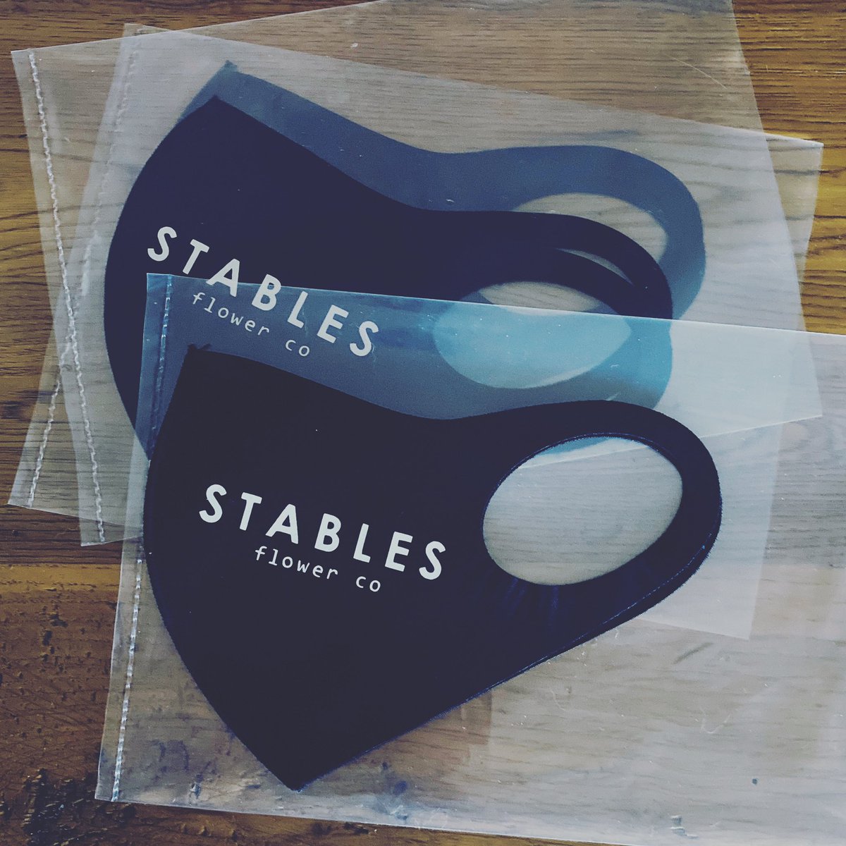 StablesFlowerCo's tweet photo. Safety first but we love having our name on our masks #weddingfloristnorthernireland #niflorist #brandedmasks #wegotthis https://t.co/MEFIxc3IBo