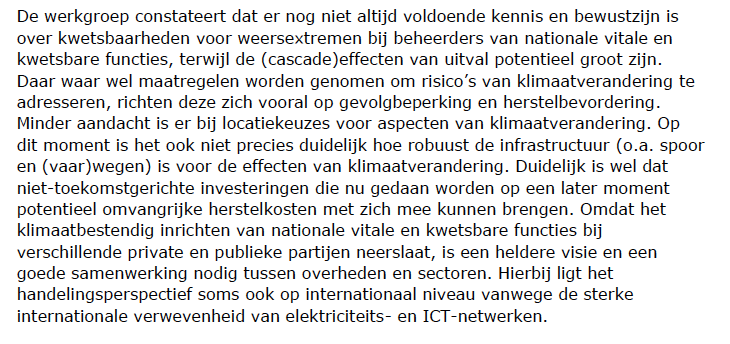 Hopelijk leest raad <a href="/gemeentearnhem/">Gemeente Arnhem</a> nog even wat de rijksoverheid schrijft over buitendijkse nieuwbouw tijdens klimaatcrisis
rijksoverheid.nl/documenten/rap… 
Kosten klimaatontwrichting straks bij burgers + onvoldoende aandacht klimaatontwrichting bij locatiekeuze #stadsblokkenmeinerswijk