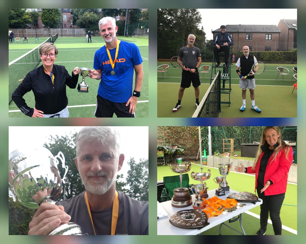 Great day at <a href="/TheAlbertClub/">The Albert Club</a> tournament finals winning both the Vets Singles and Doubles 🏆🏆in 2 tough encounters. Thanks to my great partner <a href="/jsp_blue/">jill spencer</a> and <a href="/MariaStripling/">Maria Stripling</a> and the volunteers for great organisation!
