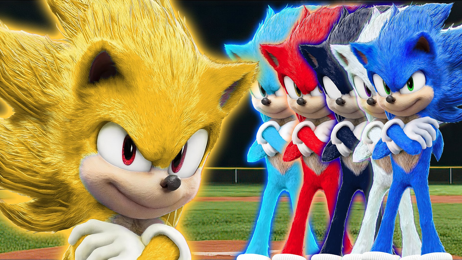 Speed Edit] Darkspine Sonic - Sonic the Movie 