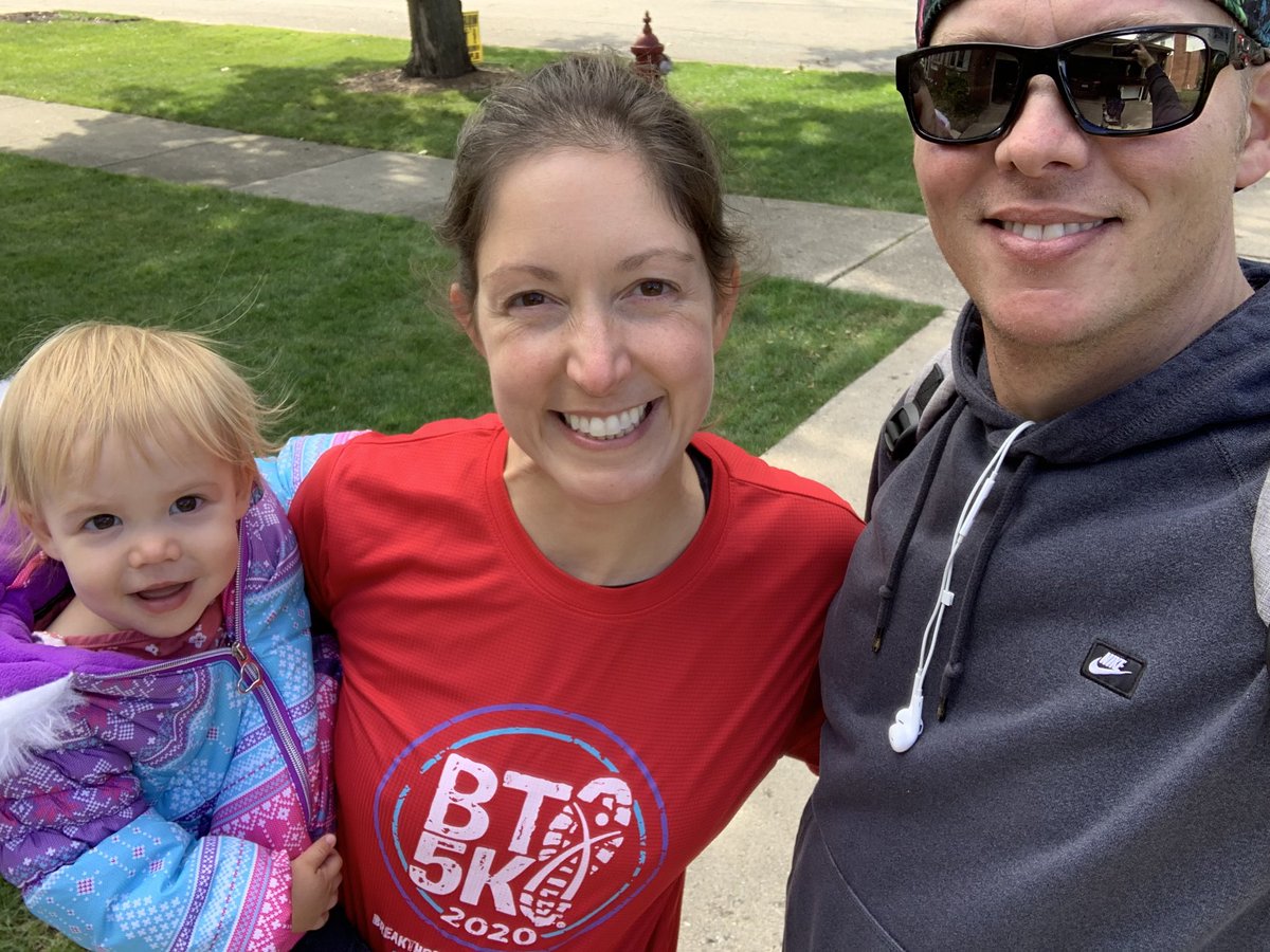 A great day for the ⁦<a href="/theABTA/">American Brain Tumor Association</a>⁩ Chicago Virtual 5k! #BT5k ⁦<a href="/ivyhillpe/">Mr. H. 🤘🏻🤙🏻</a>⁩
