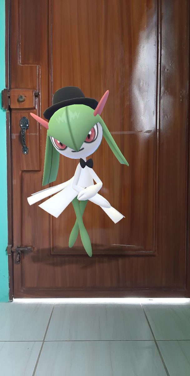 meow_stic's tweet photo. #GOsnapshot #Kirlia #PokemonGO #LongchampParis #PokemonxLongchampParis 🤍 https://t.co/SioUiQLF2r