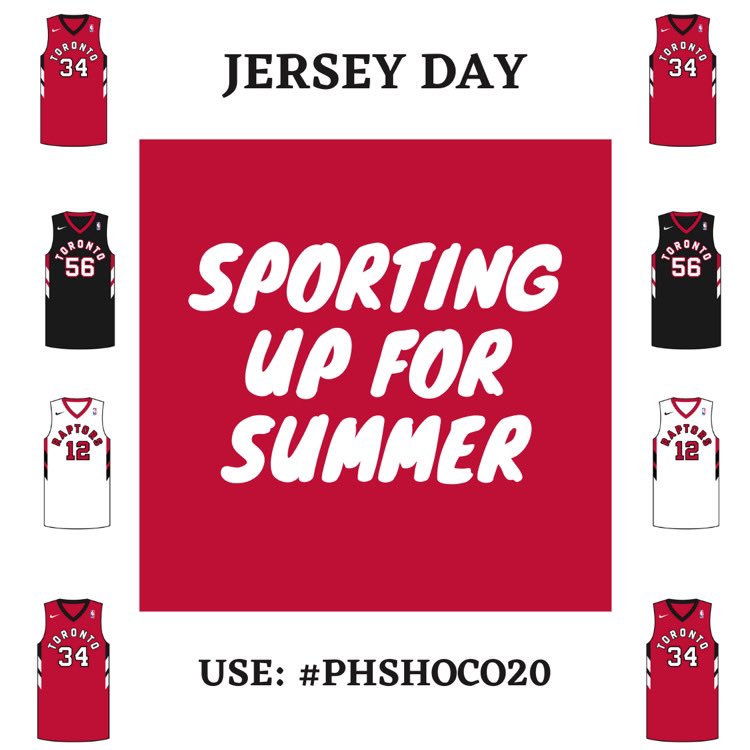 Tomorrow is jersey day to kick off our 2020 HOCO spirit week! Use the hashtag- #PHSHOCO20 for a chance to win the gnome!