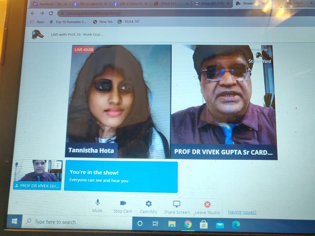 Prof Dr Vivek GUPTA tweet media