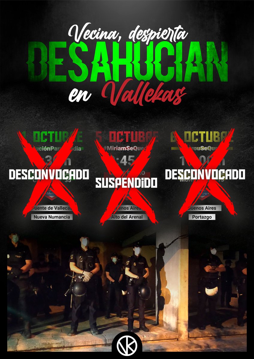 Descansante_'s tweet photo. ¡#SoluciónParaSaadia y #MarouSeQueda desconvocado! #MiriamSeQueda suspendido. Gracias, por supuesto, a la @pahvallekas. https://t.co/42lcoYyNUG