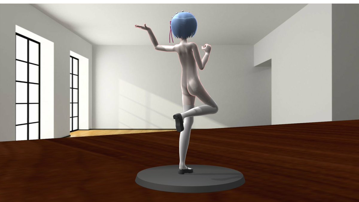 UniGya's tweet photo. I guess no one told her he only collects silver-haired elf girl figures. Oh well, I guess I'll keep her myself #asfr #petrification #dolltf #figuretf #固め #人形化 #マネキン化 https://t.co/KyBOEroyRf