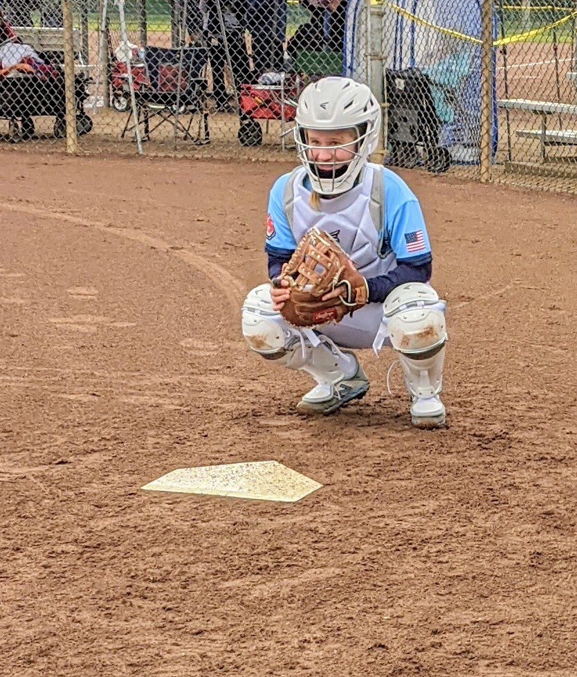 kcosgrove20's tweet photo. Someone got new gear and could care less that it was a muddy mess on the field!! Work hard, get dirty! #womeninsports #thatsoftballlife #playlikeagirl https://t.co/27nUiP5eyQ