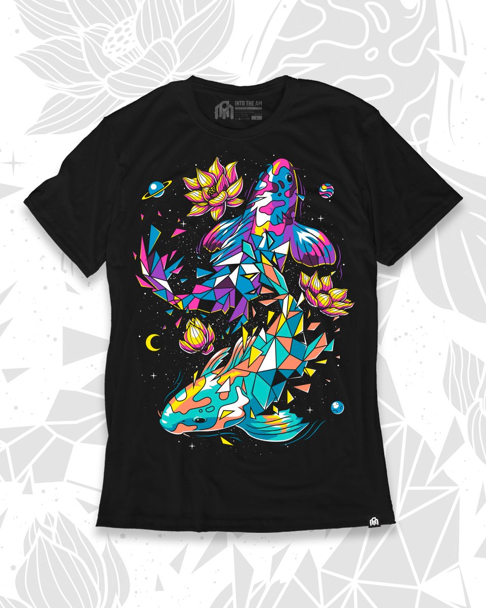 INTOTHEAM's tweet photo. Don't be koi, the October T-Club #designpreview is sure to bring you good luck. Caption it below ⬇️ and join the club at https://t.co/01SVwoIX9H. https://t.co/mYjCV31CKx