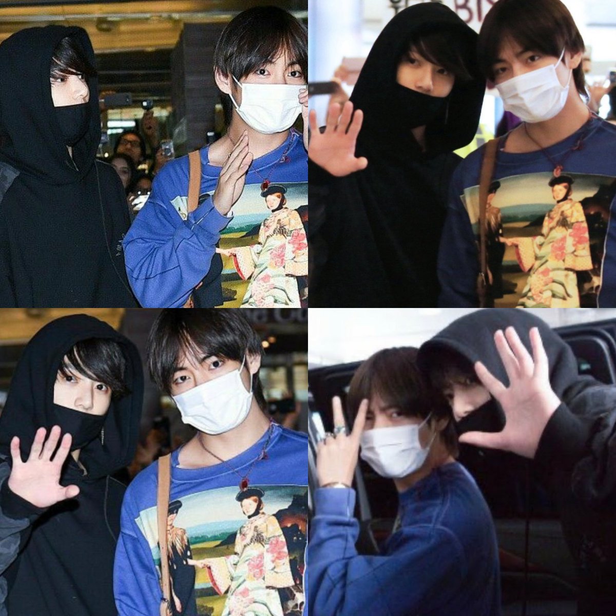 Taekook in the USA has the same vibes that Taekook in Japan. ♡