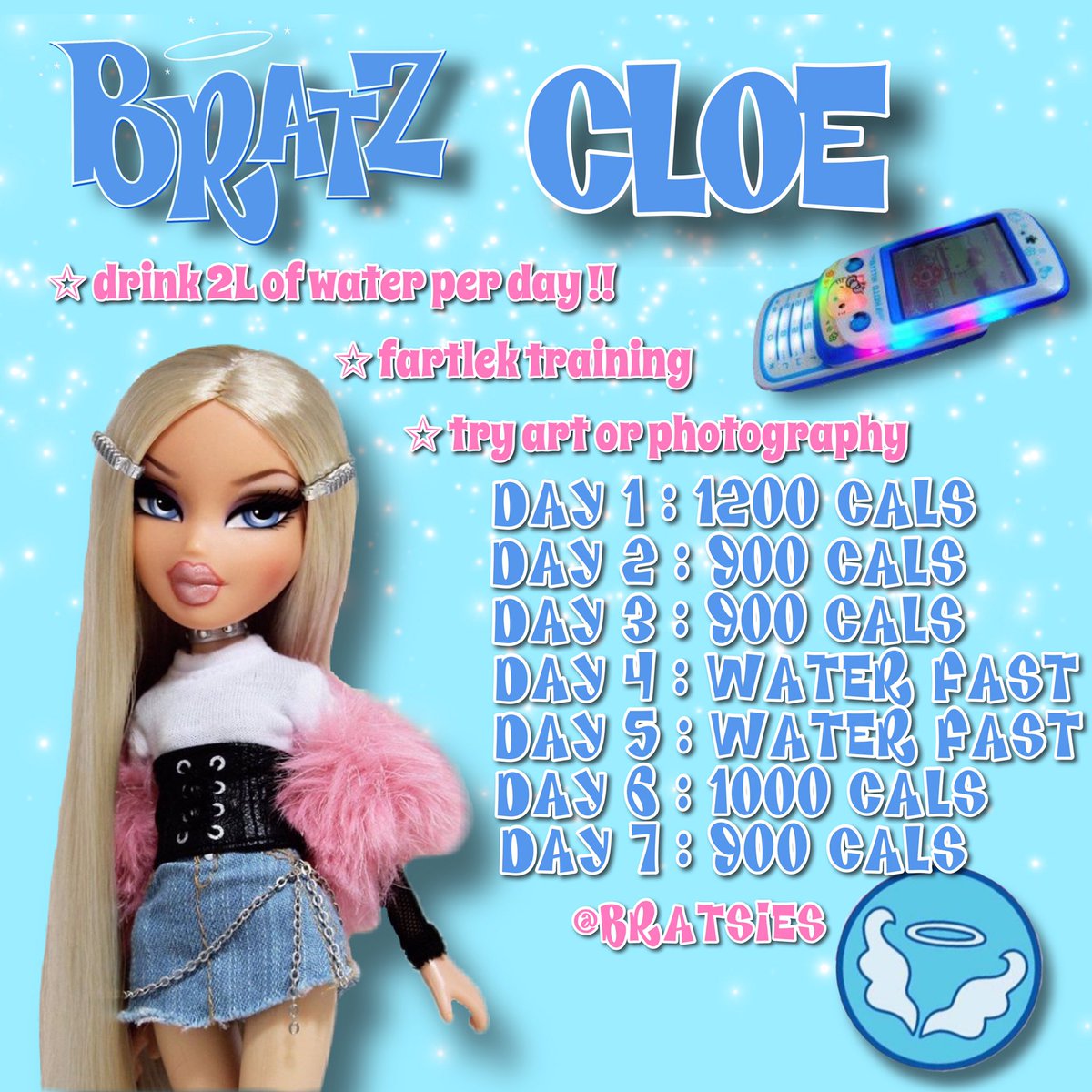 ★ CLOE :: - cloe’s fave food is pizza so i thought a low restriction diet would be best with a couple days of water fasting :)