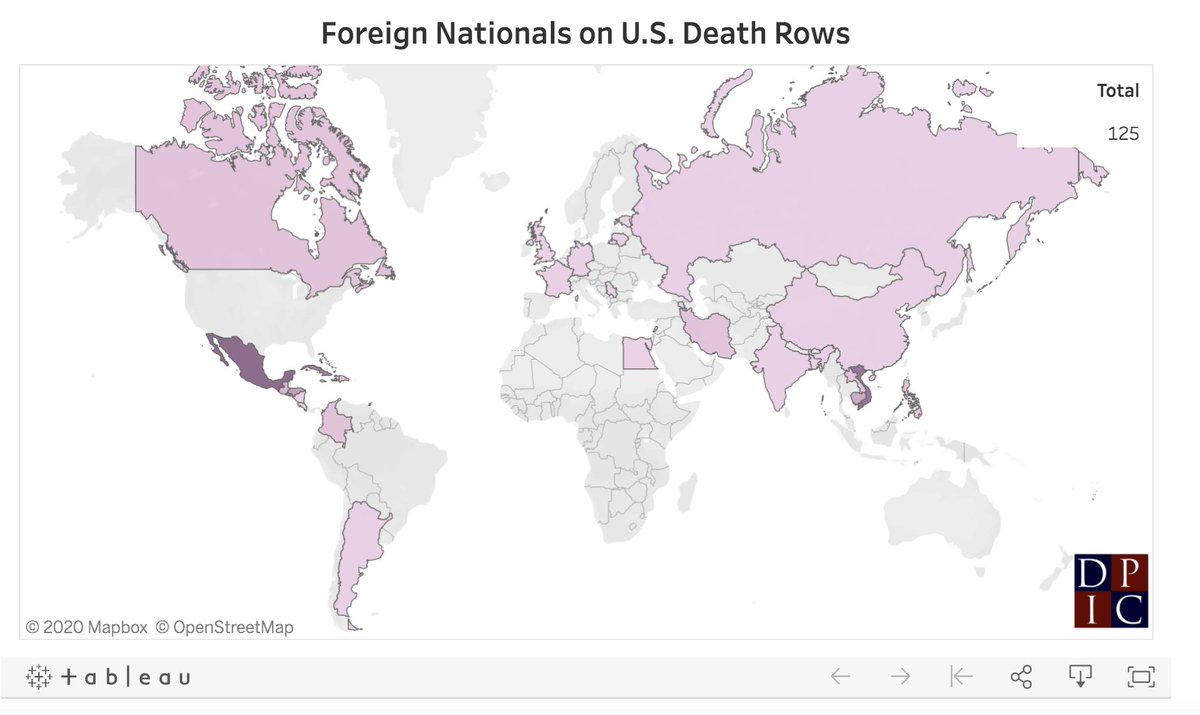 RDunhamDP's tweet photo. Thank you to #MarkWarren of #HumanRightsResearch for the latest updates to our foreign nationals webpages! (The maps will be updated Monday.) https://t.co/YIzMrfqzPe
https://t.co/HmBlJLu8Ae @DPInfoCtr @DeathPenaltyWW @ICOMDP @AssoECPM @amnesty @UNHumanRights #deathpenalty https://t.co/zOJAHJmNTP